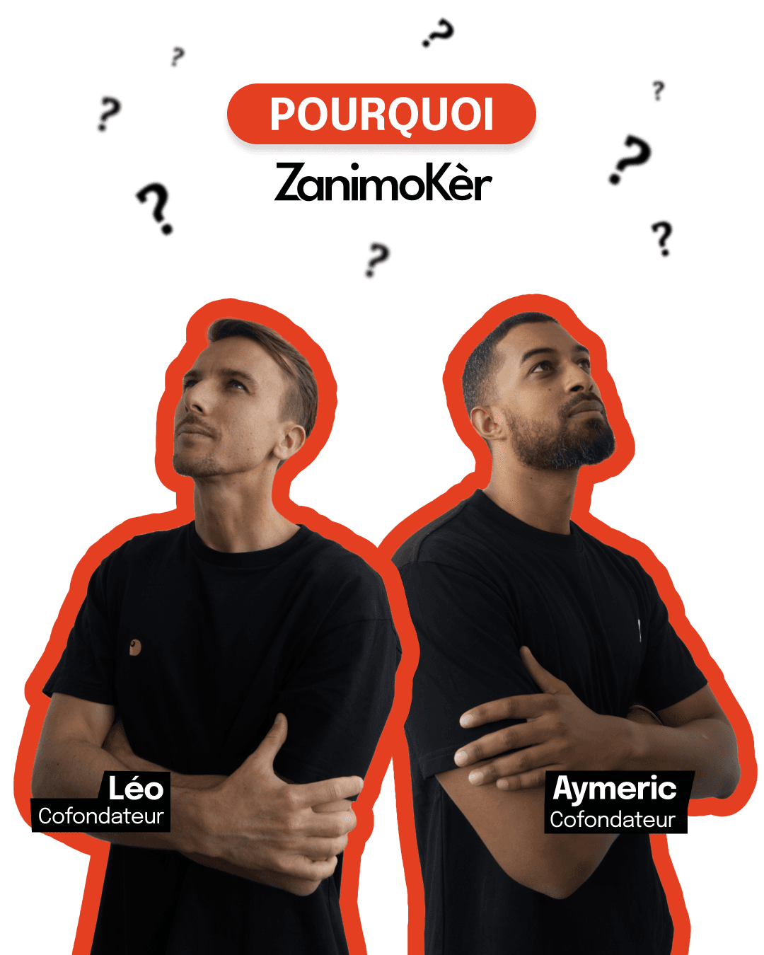 Léo et Aymeric, cofondateurs de Zanimoker
